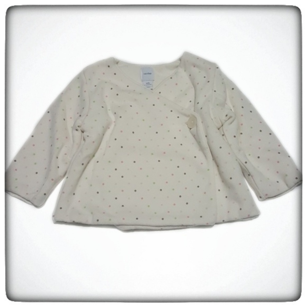 GAP Baby Girl Polk a Dot Thick Sweater 6-12M.